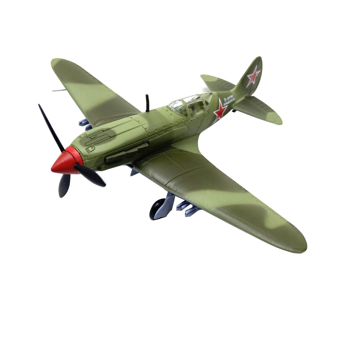 1:72 Scale Mikoyan MiG-3 Fighter Model Authentic Aircraft w/ Stand