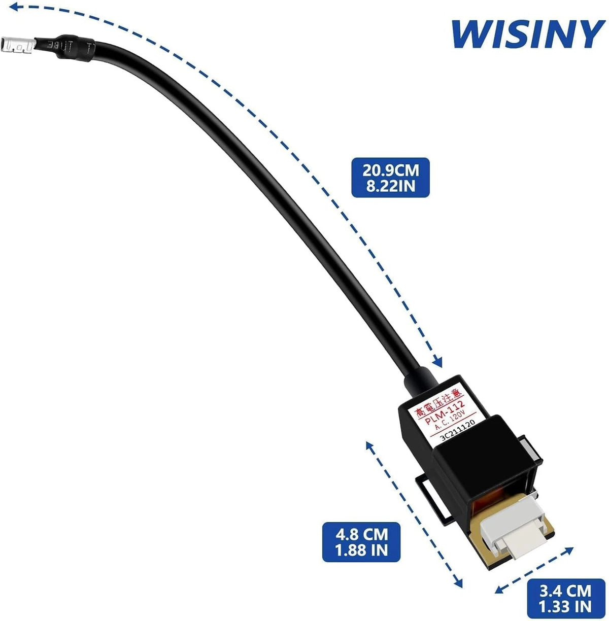 WISINY RTG20235C RTG20235BC Tankless Gas Water Heater Ignitor Coil Black