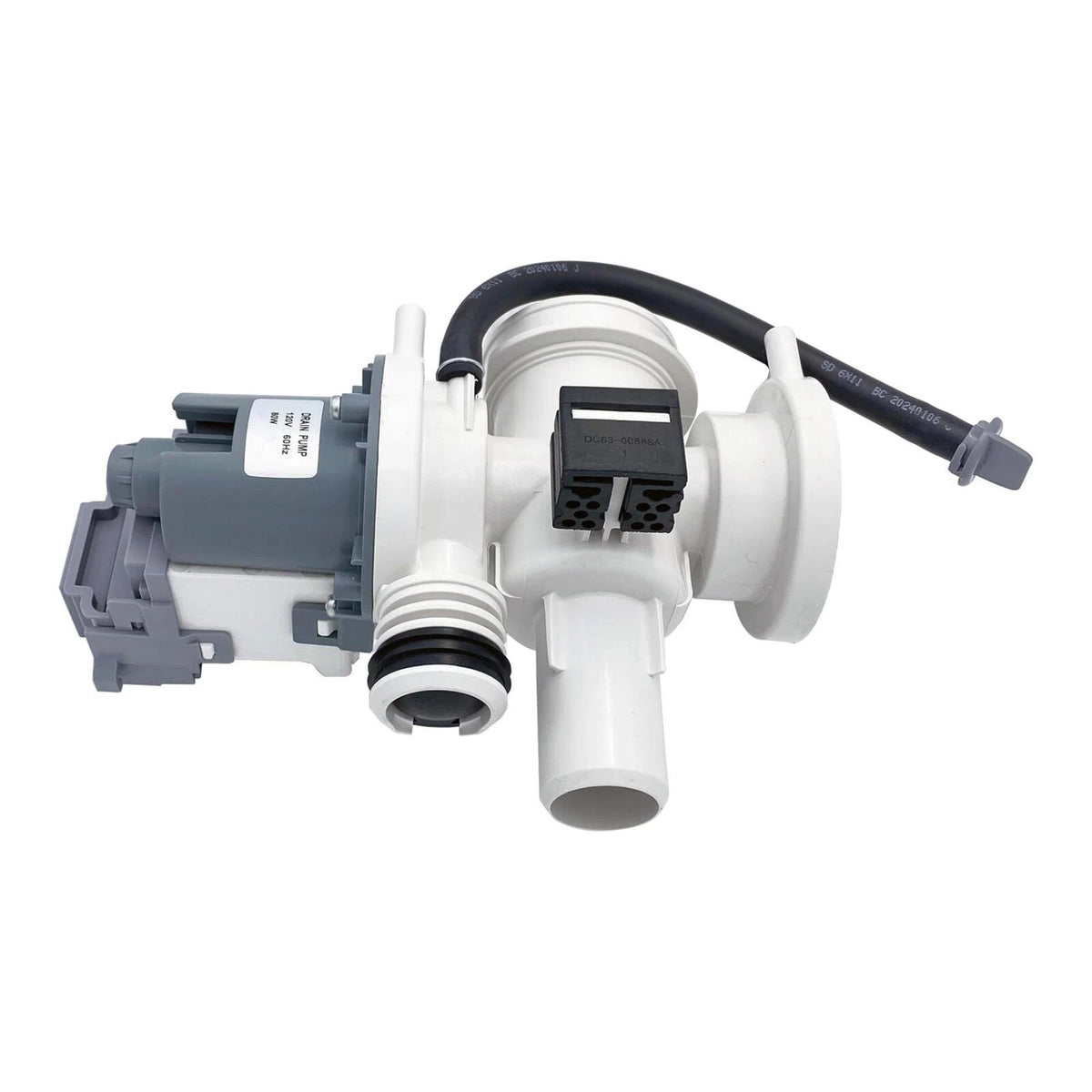 Washer Drain Pump Assembly Replacement DC97-20621A For Samsung Washing Machine.