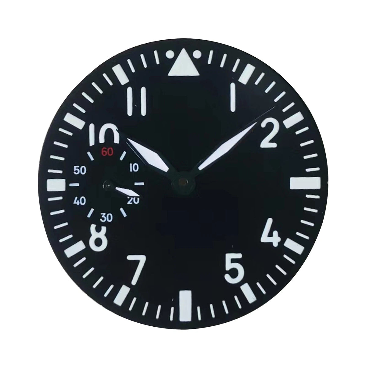 38.9mm Green Luminous Watch Dial Face+Hands For Seagull ST3600 ETA 6497 Movement