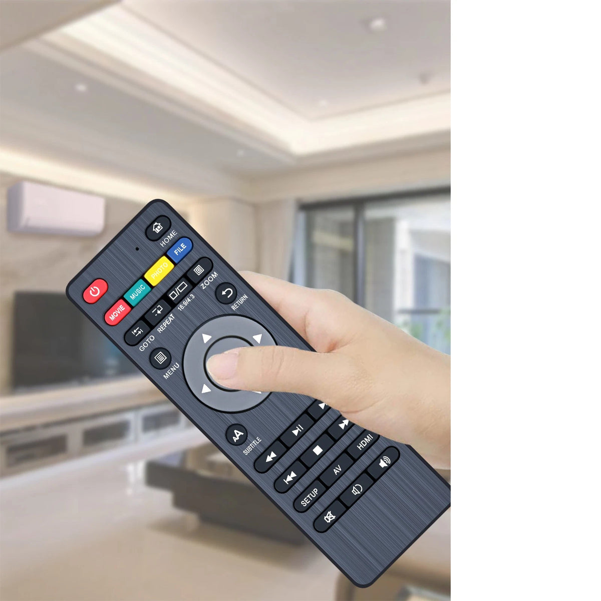 Remote Control For NEUMI Atom 1080P Full-HD Digital Media Player