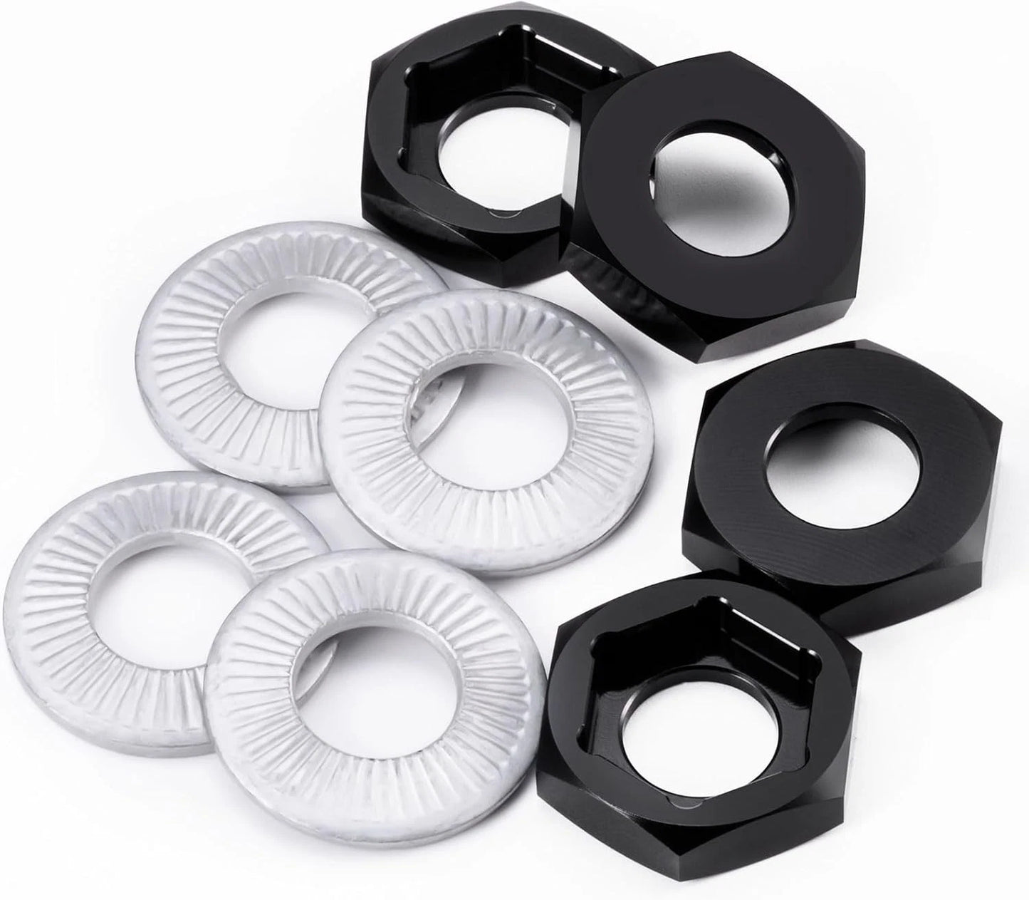 17mm to 24mm Wheel Hex Hubs Adapter for 1/8 Arrma Kraton 6s BLX EXB RC Truck...