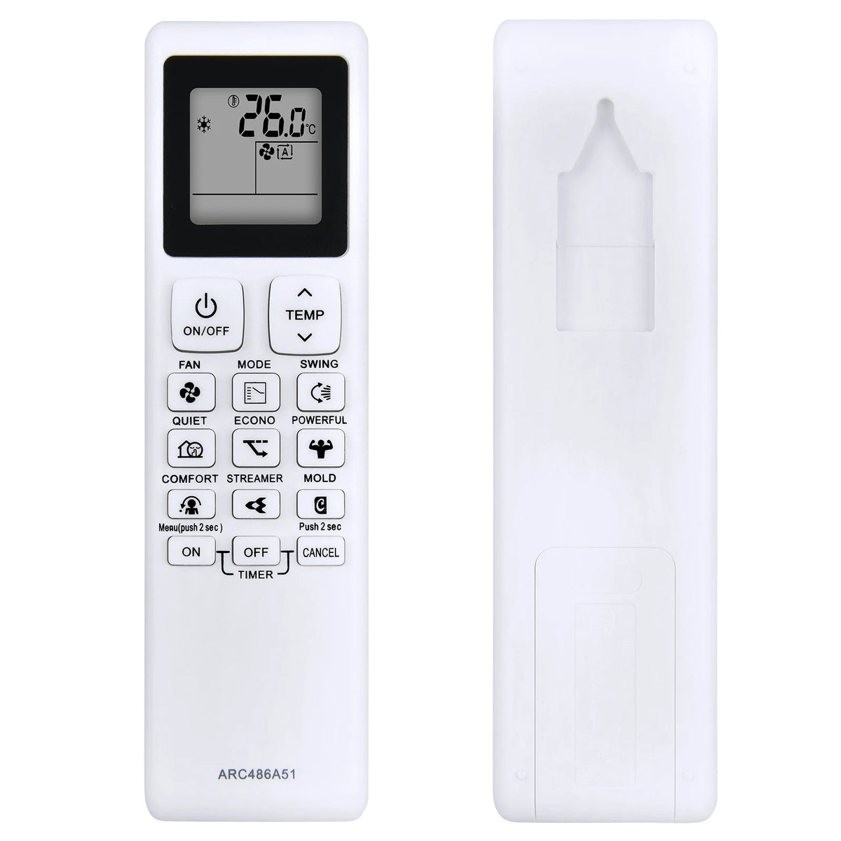 ARC486A51 Replace Remote Control For Daikin Air Conditioner FTKF35XVMV