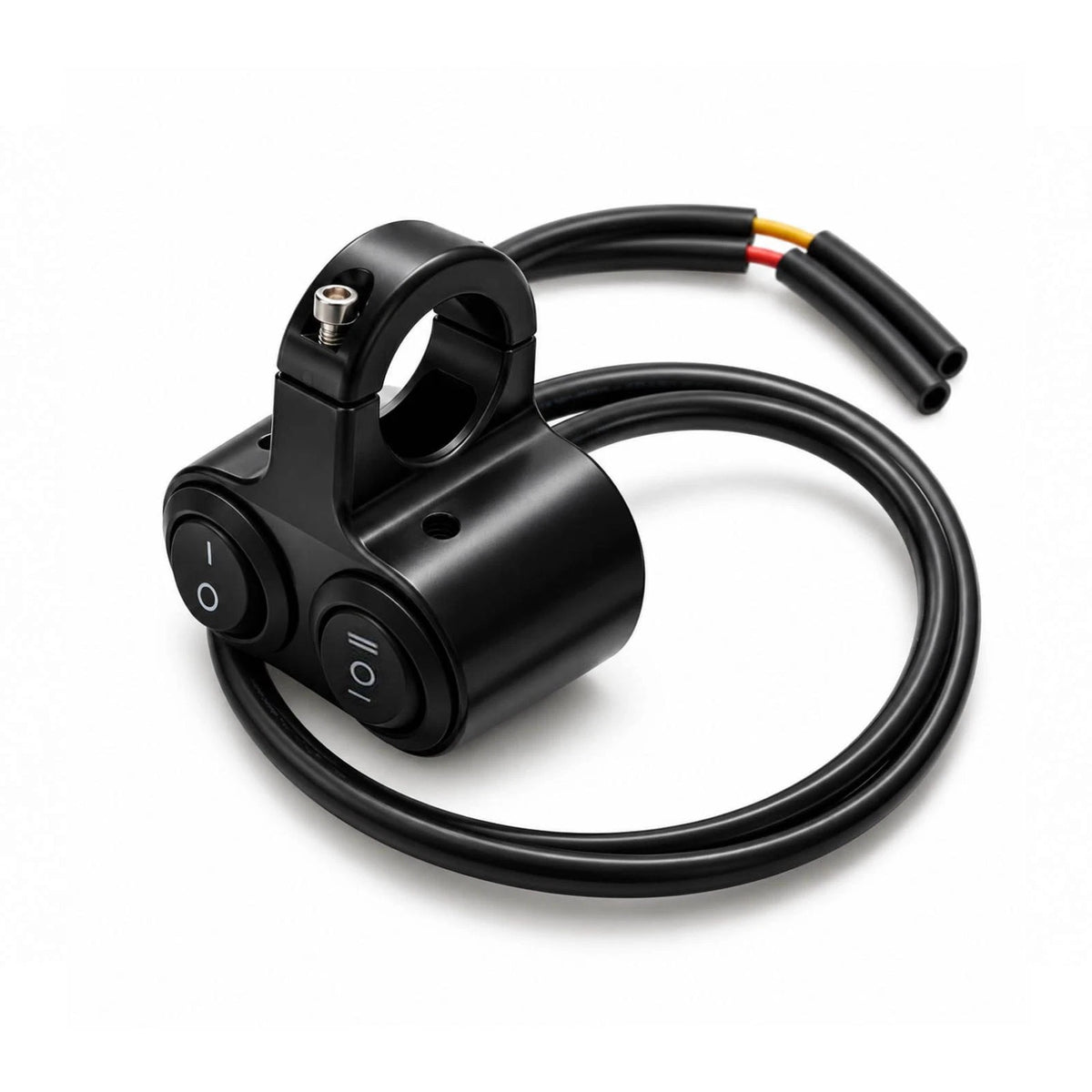 Motorcycle Handlebar 7/8" Dual Button On Off Switch For Fog Spot Dirt Bike