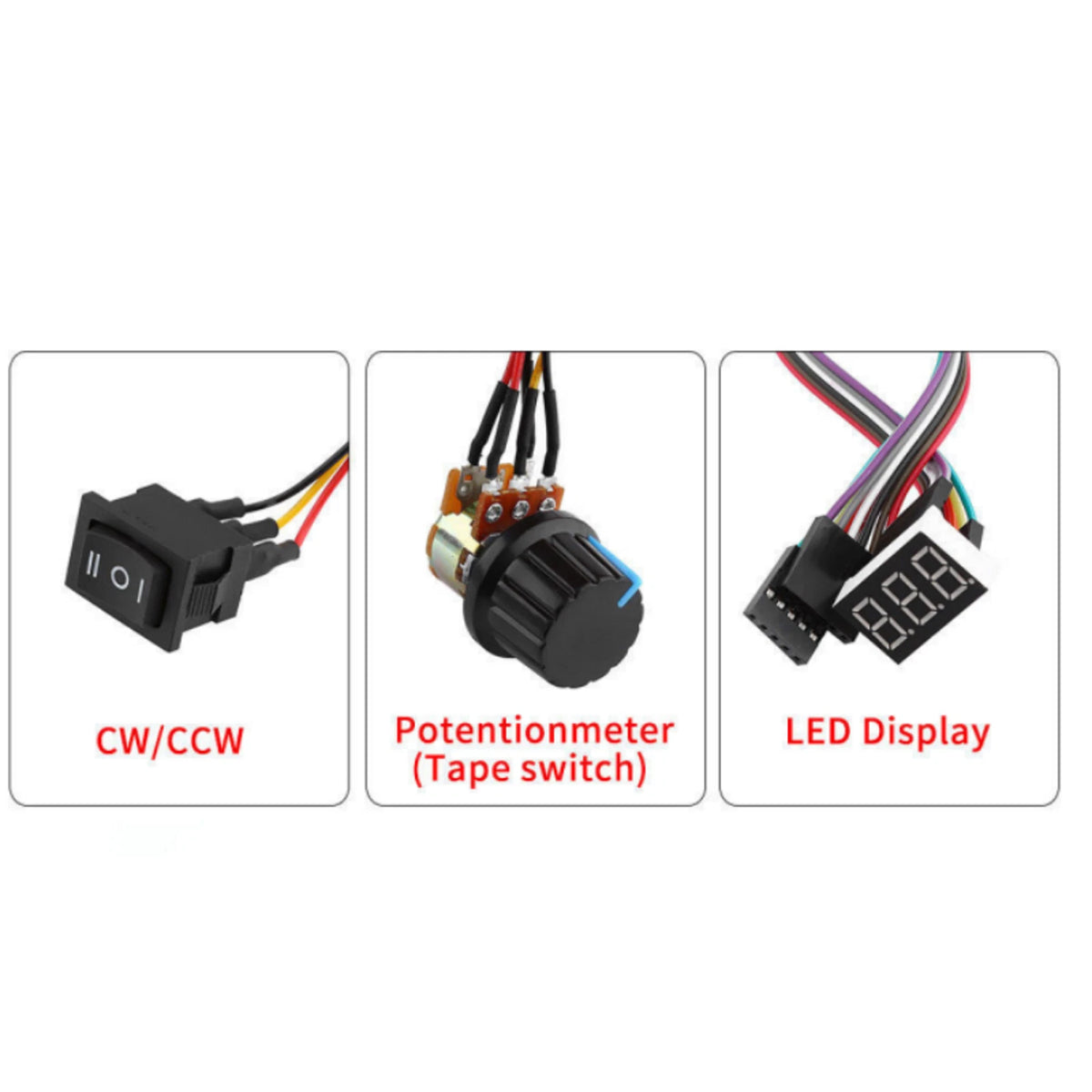 Motor Speed Controller Component Repairing Accessories For DC Motor