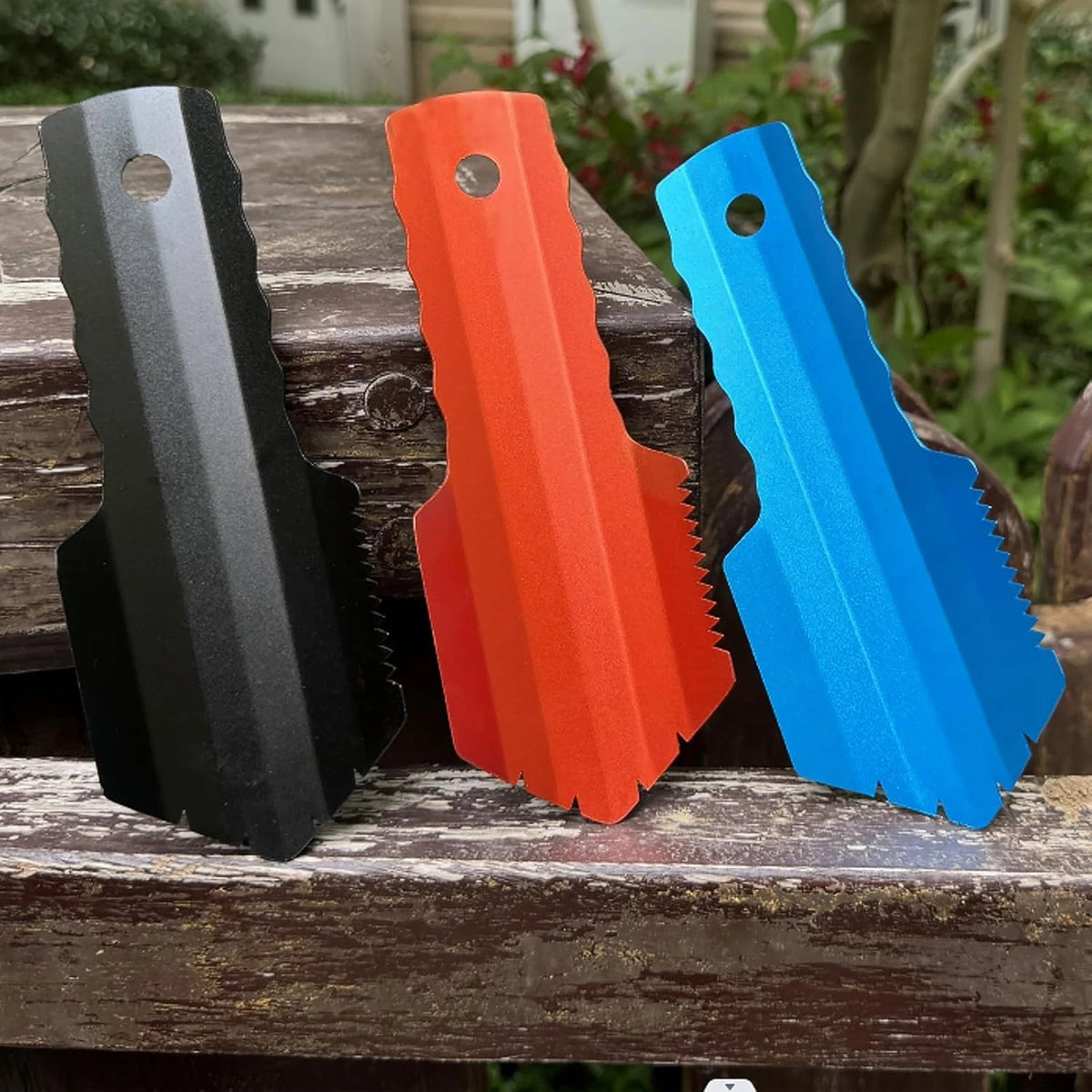 Ultralight Camping Trowel Backpacking Portable Aluminum Blue