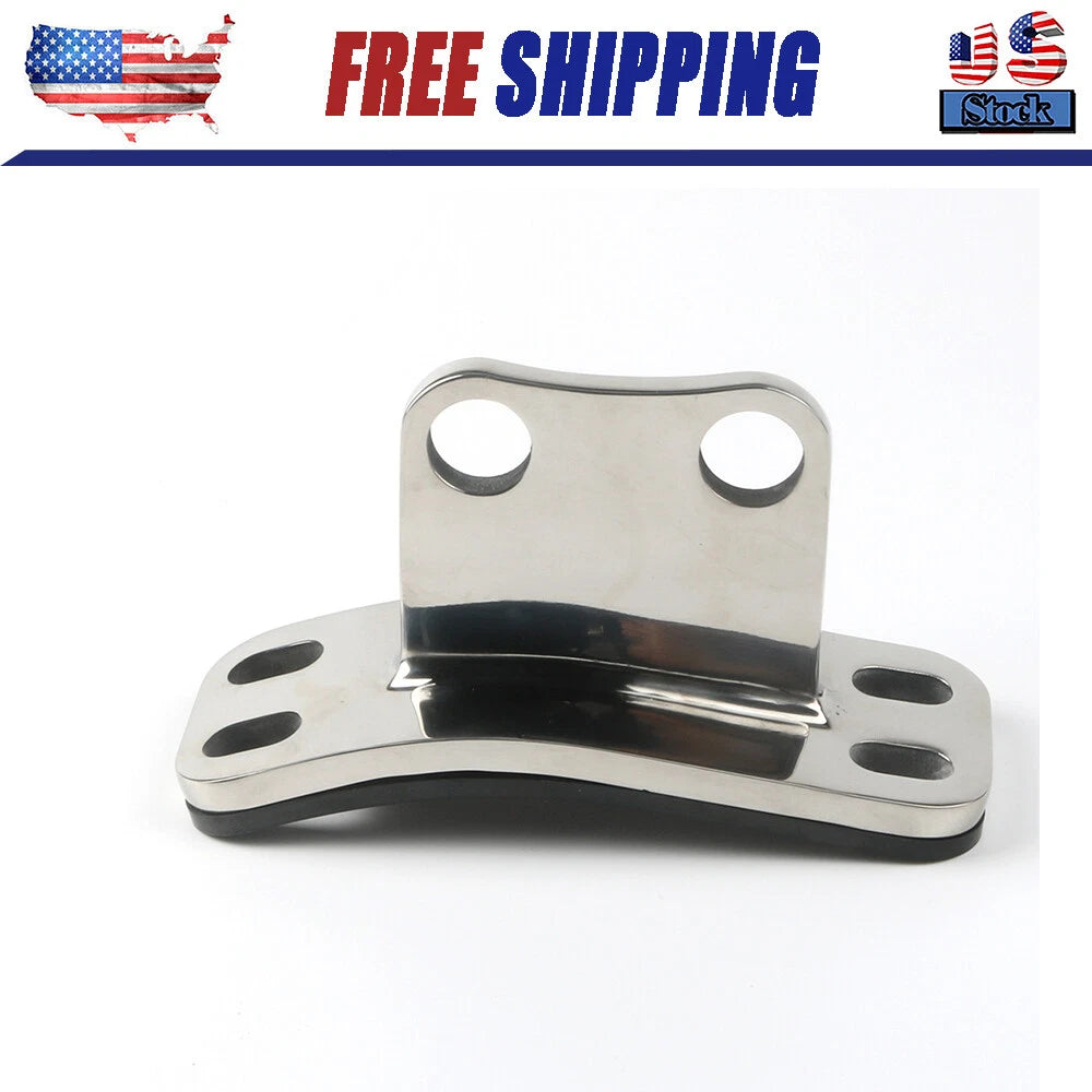 Peterbilt 359/379 stainless lower cab exhaust bracket 14-12998 21299