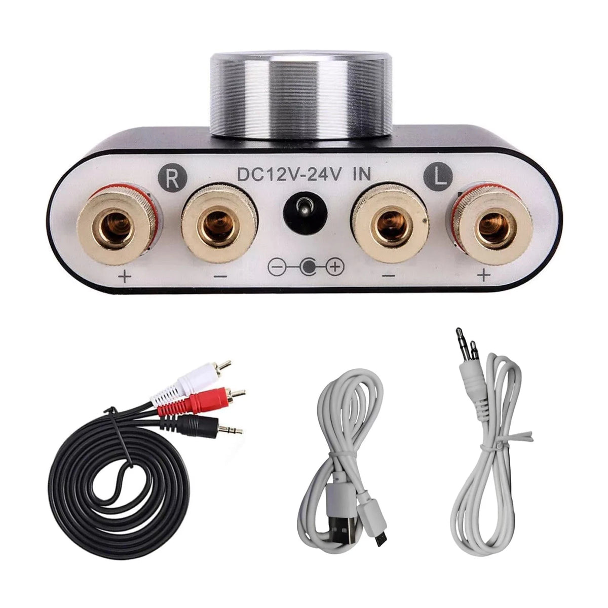 Mini Bluetooth 5.0 HiFi Stereo Audio 50W+50W Car Home Digital Power Amplifier
