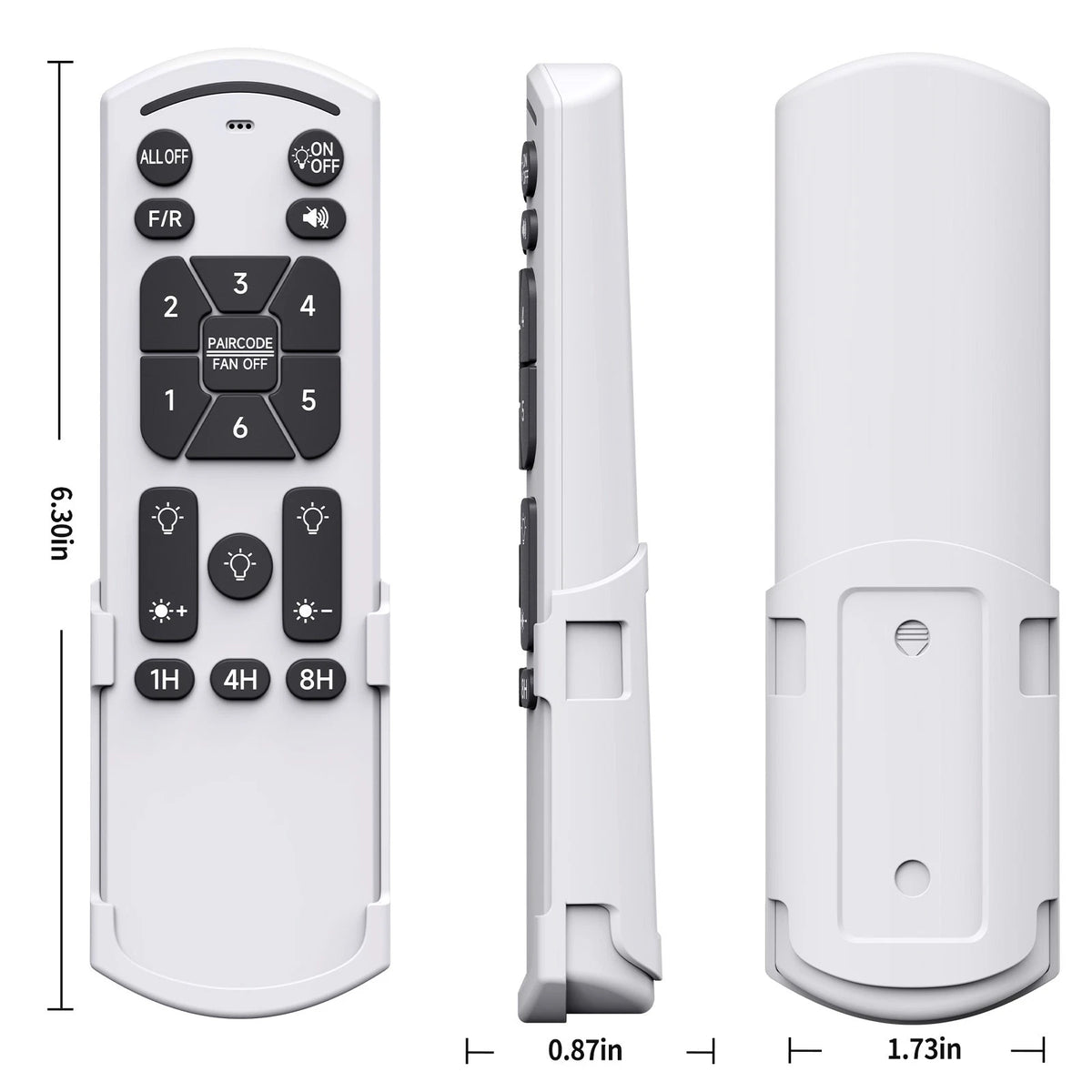 Replace Remote Control For Liokoc Tropical Outdoor Ceiling Fan with Light