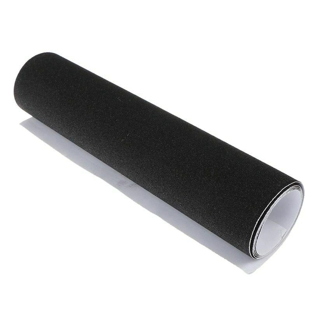 2Pcs Black Skateboard Stickers 84 * 23cm Pro Skating Board Sandpaper Grip Tape^