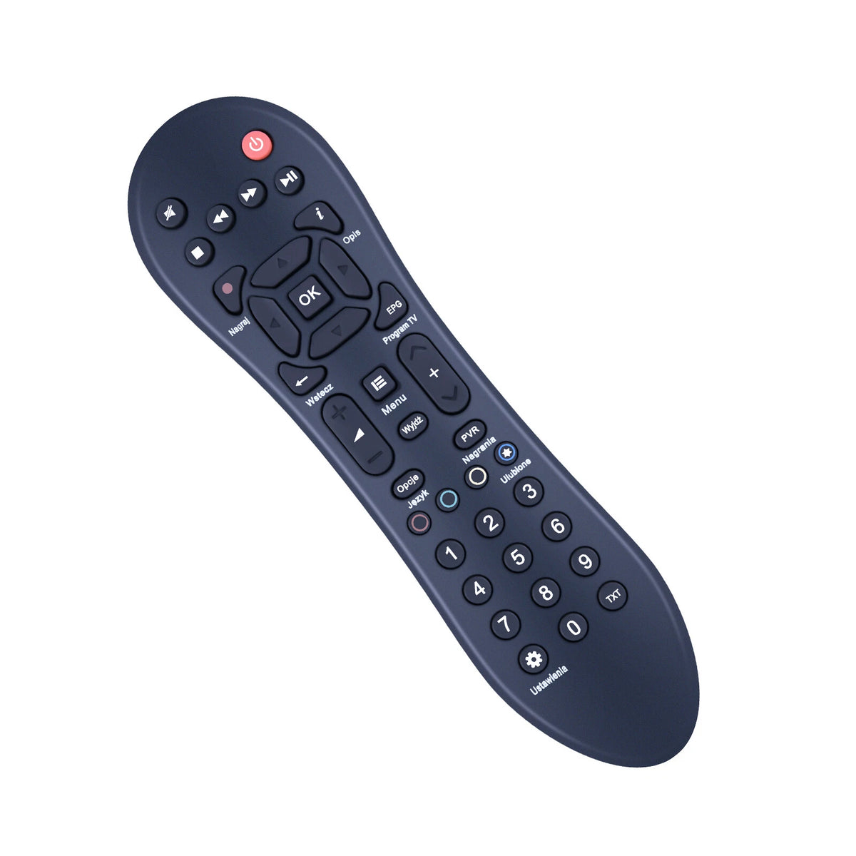 Replace Remote Control For Pilot Cyfrowy Polsat EvoBox HD3000 HD5000 HD6000