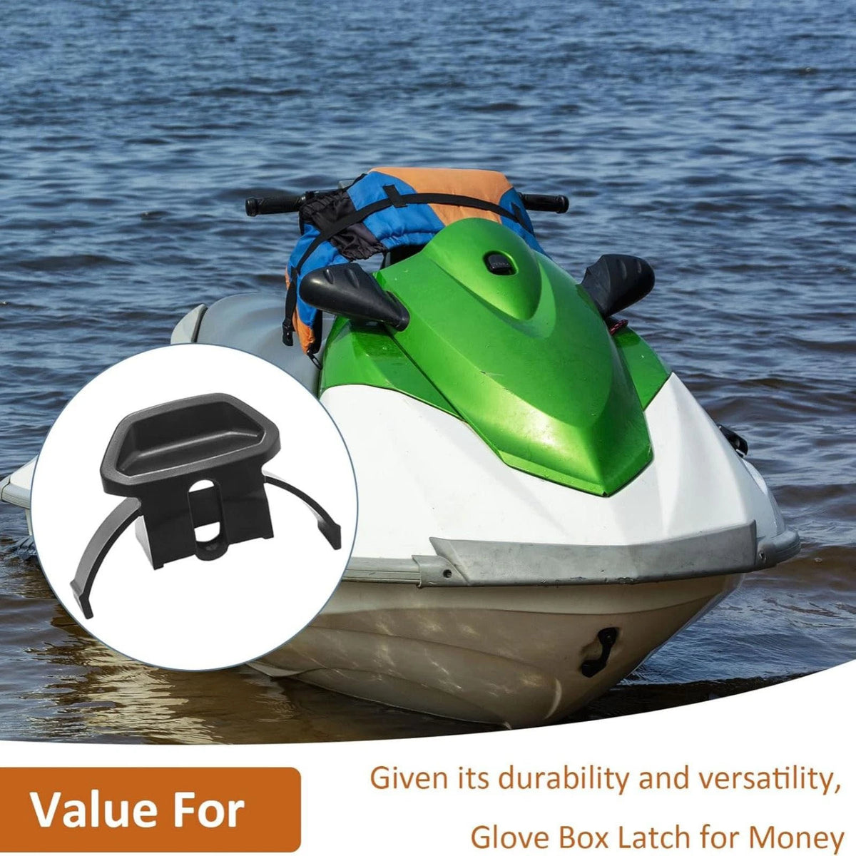 For Sea Doo Wake Fish GTR Jet Skis Glove Box Latch 264000133 Direct Replacement