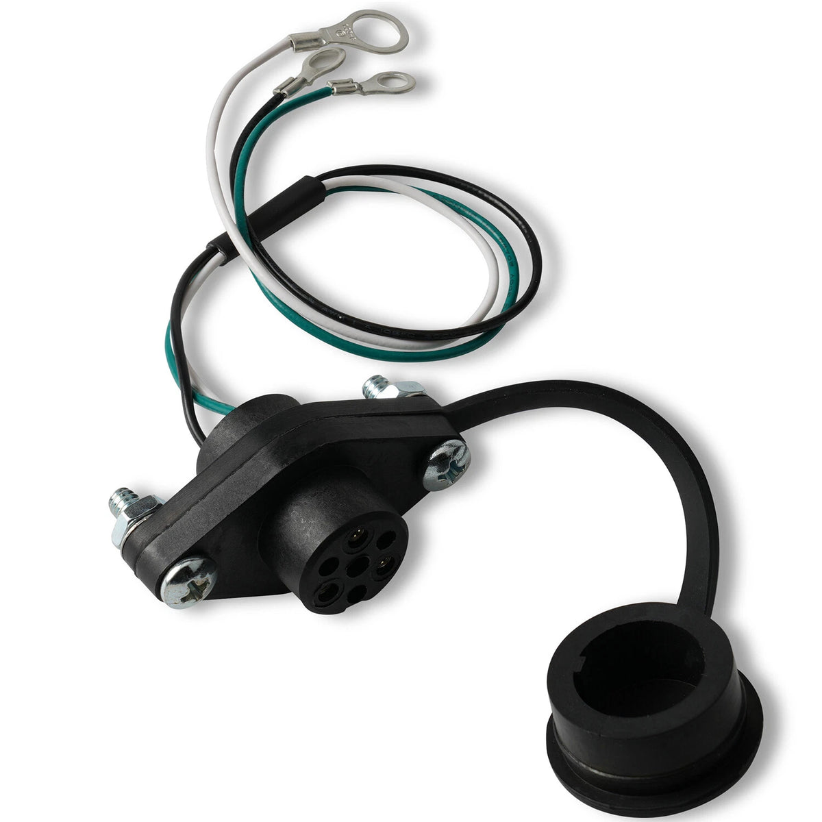 16296 Three-Wire Winch Remote Control Socket Harness with Cap