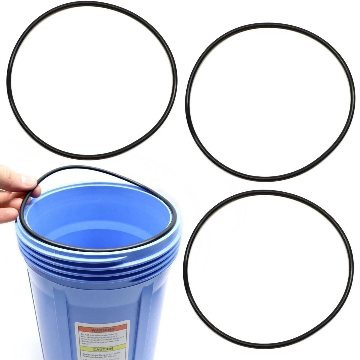 Black Nitrile 151122 O-Ring 3pk for Pentek Big Blue Drinking Water Filter Seal