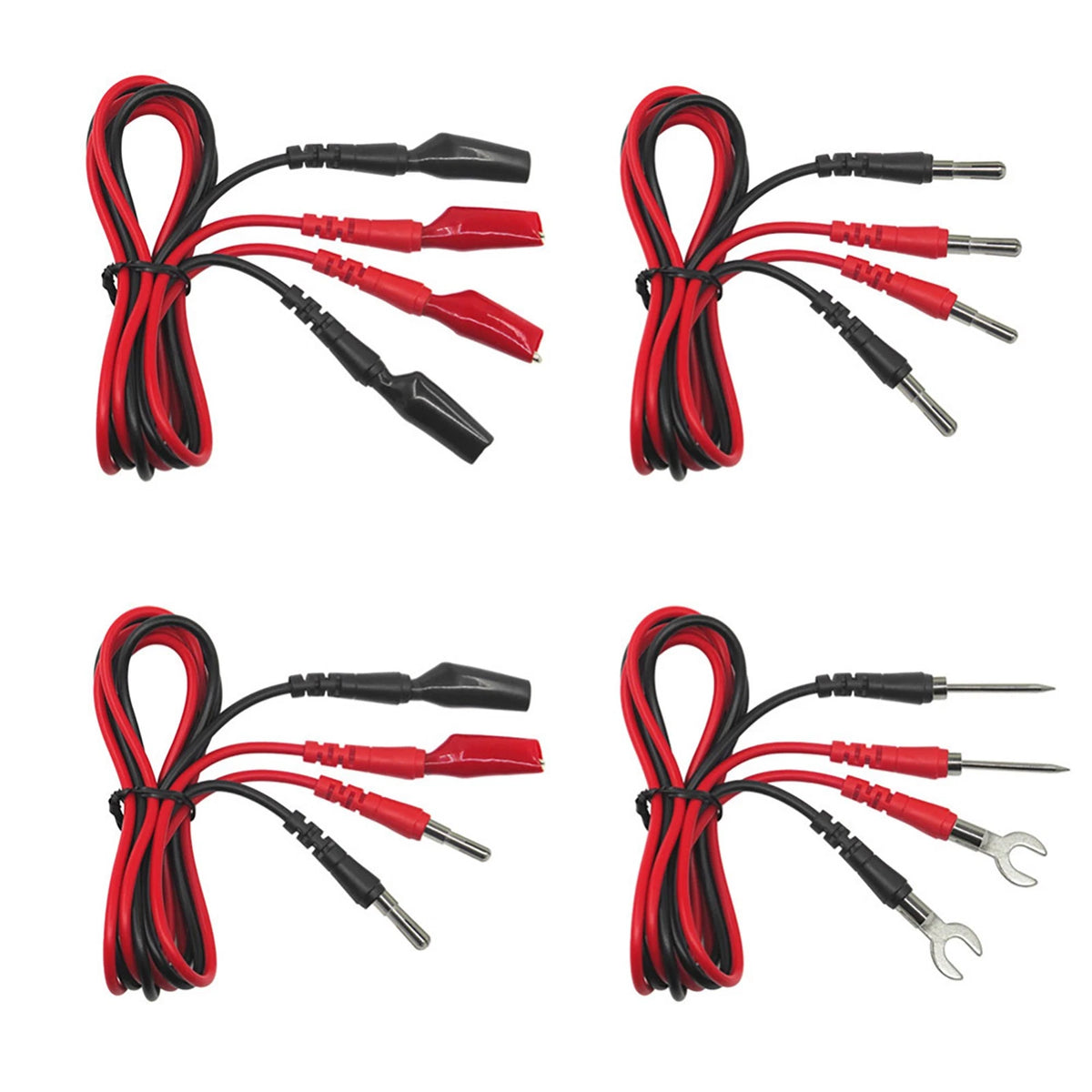 16Pcs 10A Multimeter Test Lead Cable Probes Accessories For Volt Meter