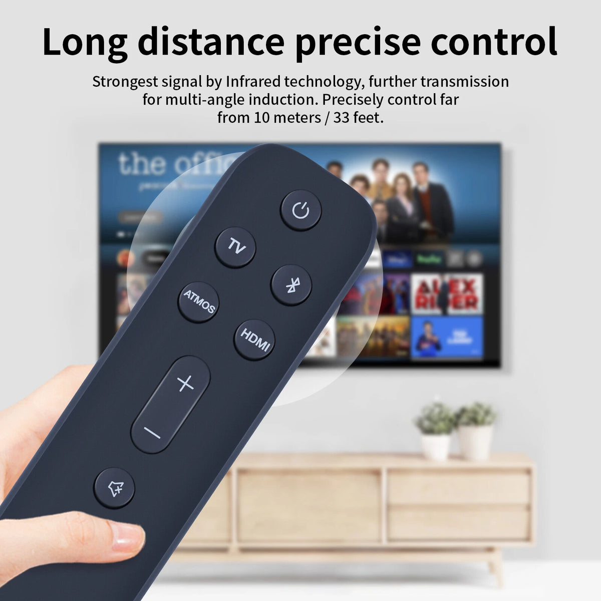 Replacement Remote Control For JBL BAR 5.0 Channel Multibeam Soundbar
