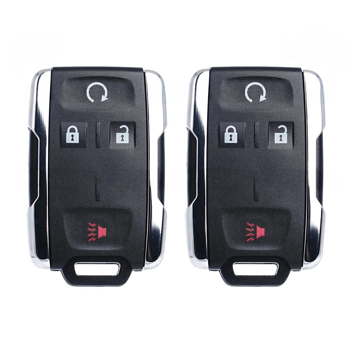 2PCS Keyless Remote Key Fob Auto Accessories For Chevrolet Silverado 2014-2018