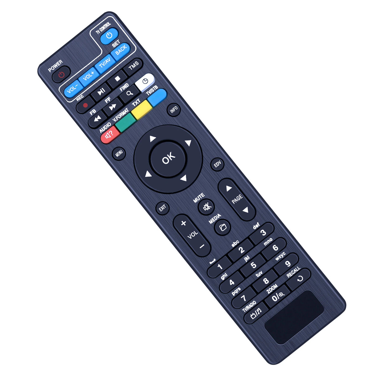 Replacement Remote Control For Edision Piccollo 3-in-1 Receiver