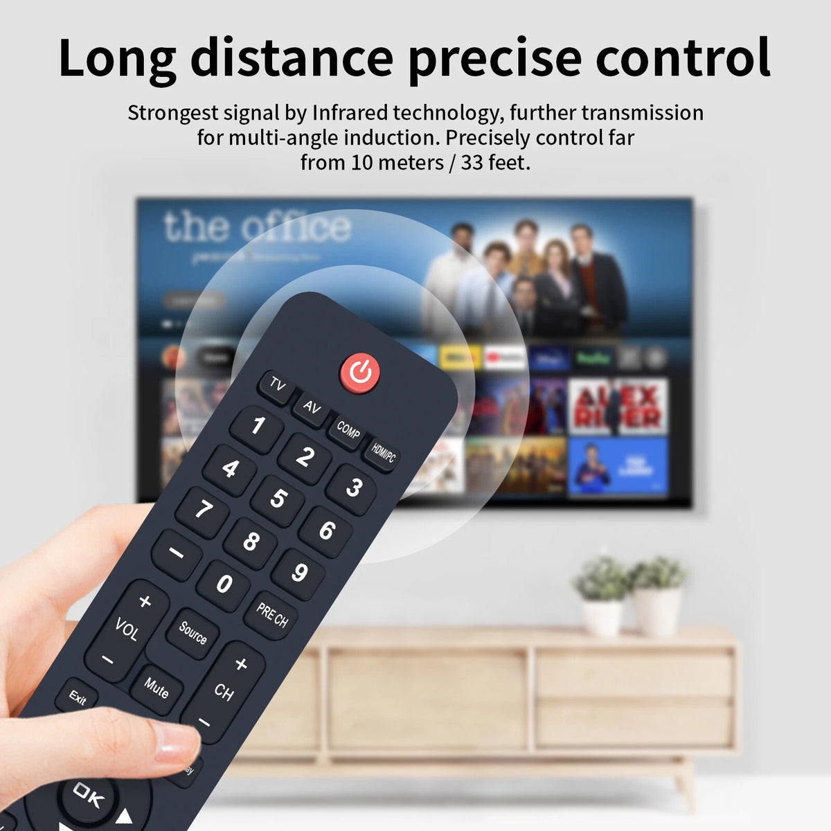 B8.080.446-2 For NEC TV Remote Control E656 E556 E585 E436 E326 E325 E506