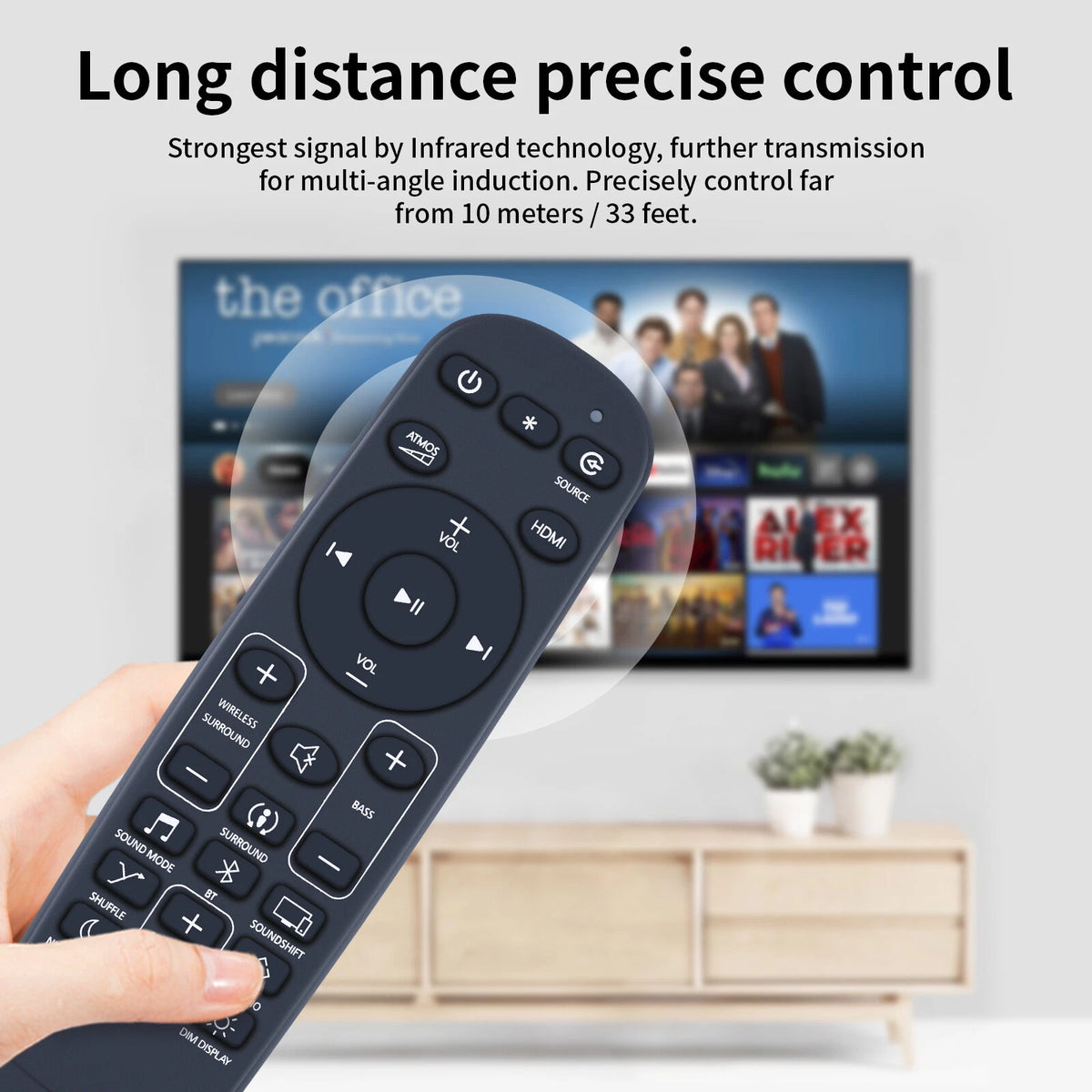 Remote Control For JBL Bar 9.1 Bar 5.1 Bar 5.0 Bar 3.1 Bar 2.1 Bar 2.0