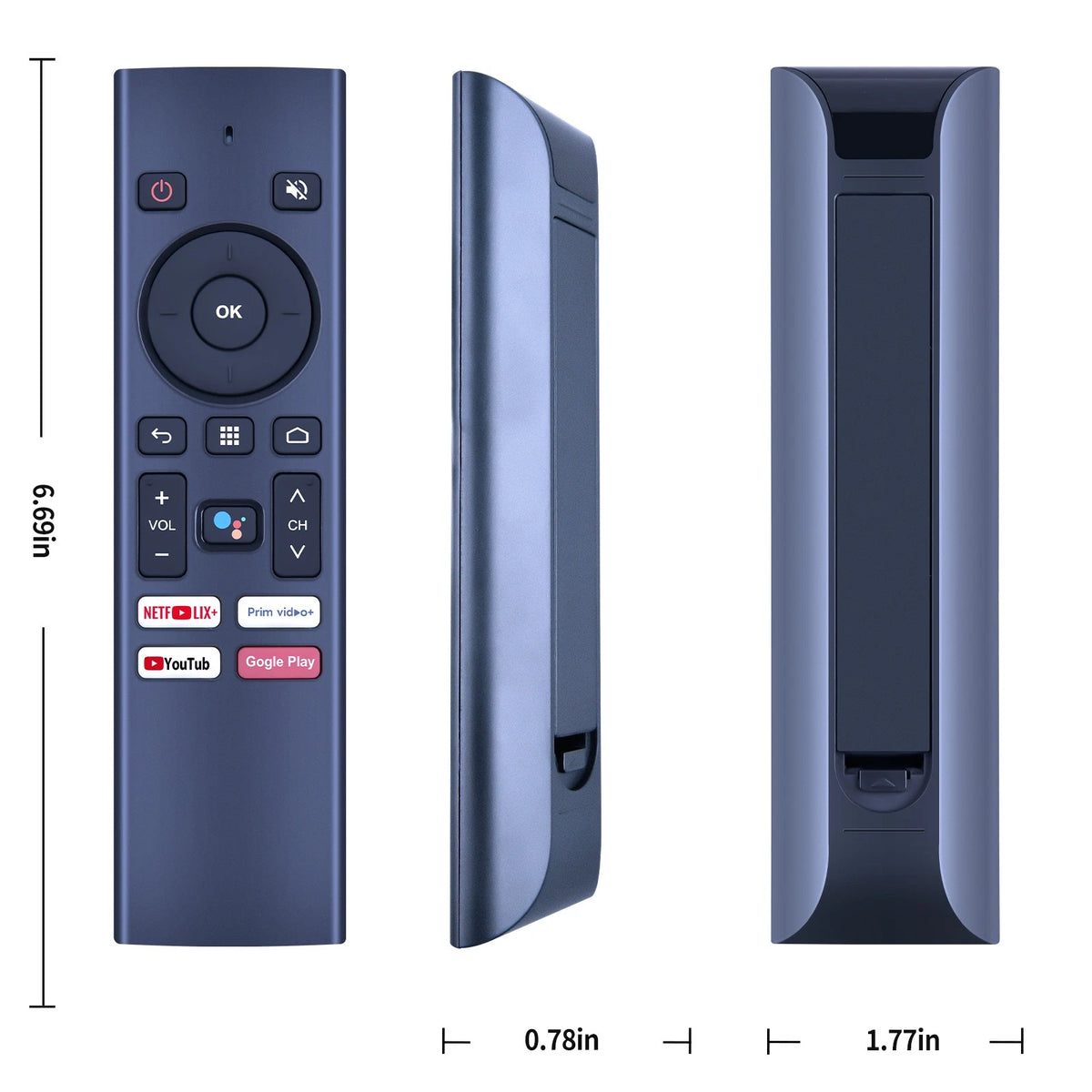 Bluetooth Voice Remote Control For HAKO mini 4K Android TV Box WH210225B/ROH