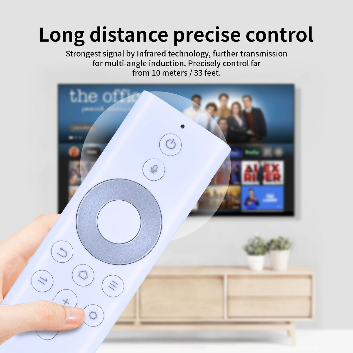 Voice Remote Control For JMGO O1/O1Pro/G9/G9S/G9R1/J10/J10S/V20/V20S/F3800/P3
