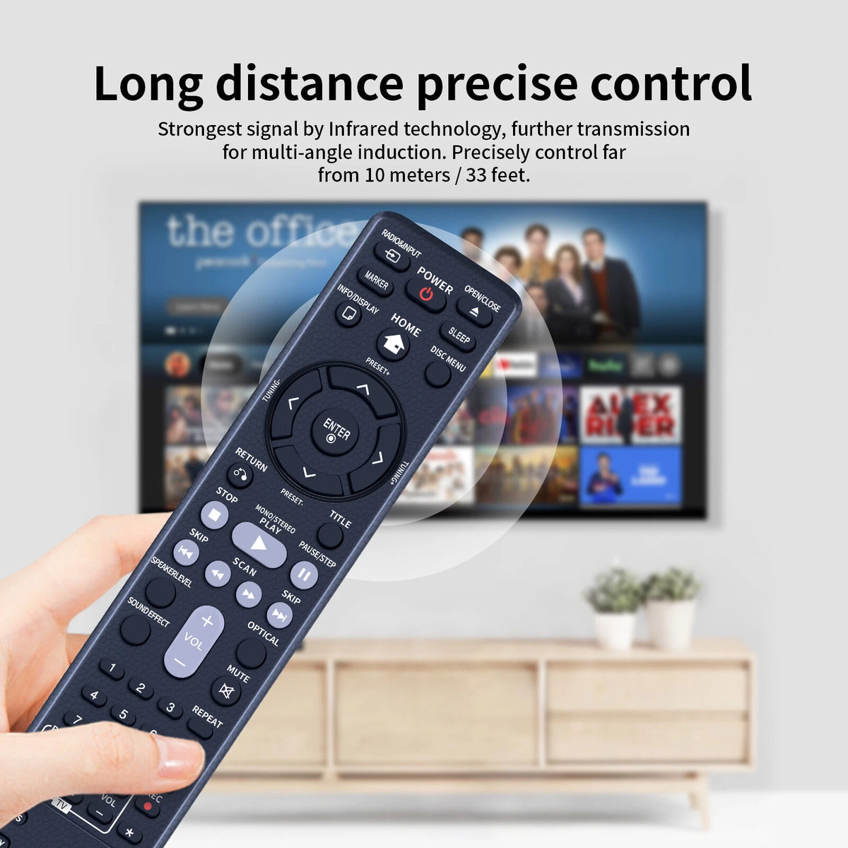 AKB70877943 Remote Control For LG DVD Micro Hi-Fi System FB166 FB165DAB