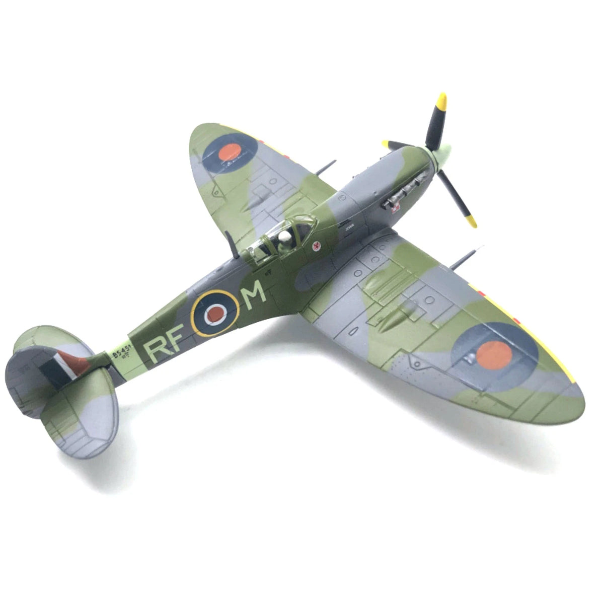 1/72 Spitfire Fighter WWII Legendary Diecast Airplane Model Static Display