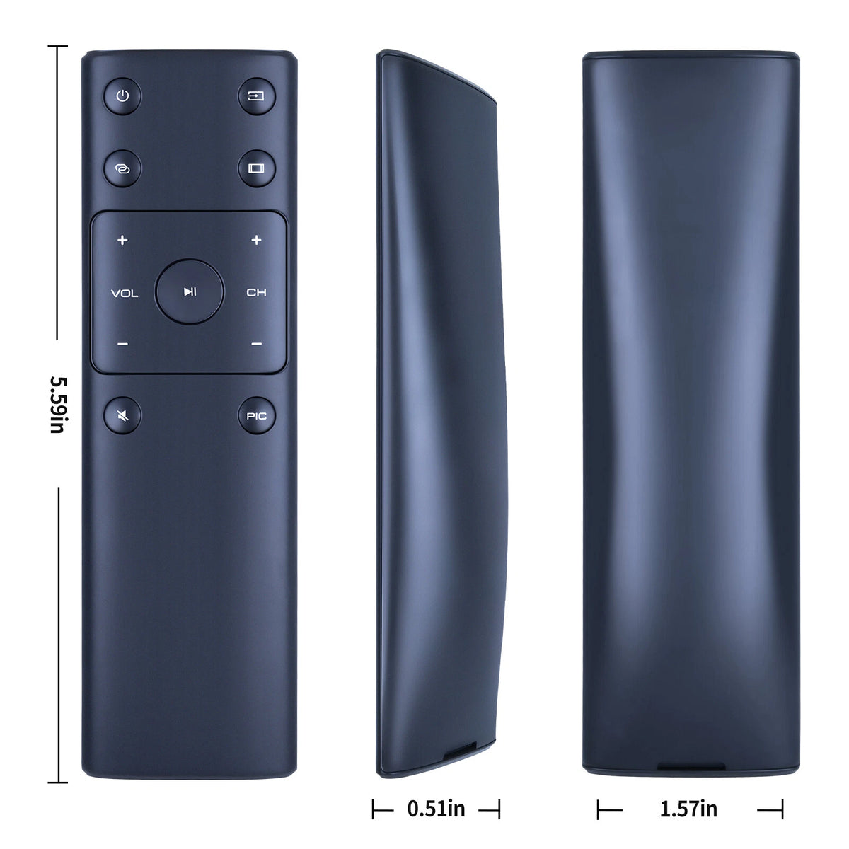 Replacement Remote Control For VIZIO XRT132