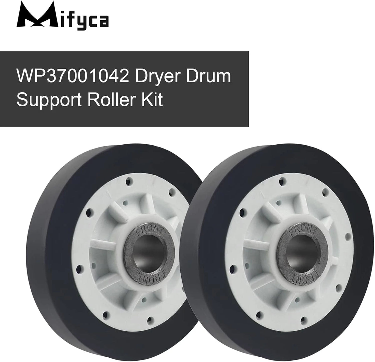 37001042 Dryer Drum Support Roller Kit Compatibe with Whirl-pool Dryers...