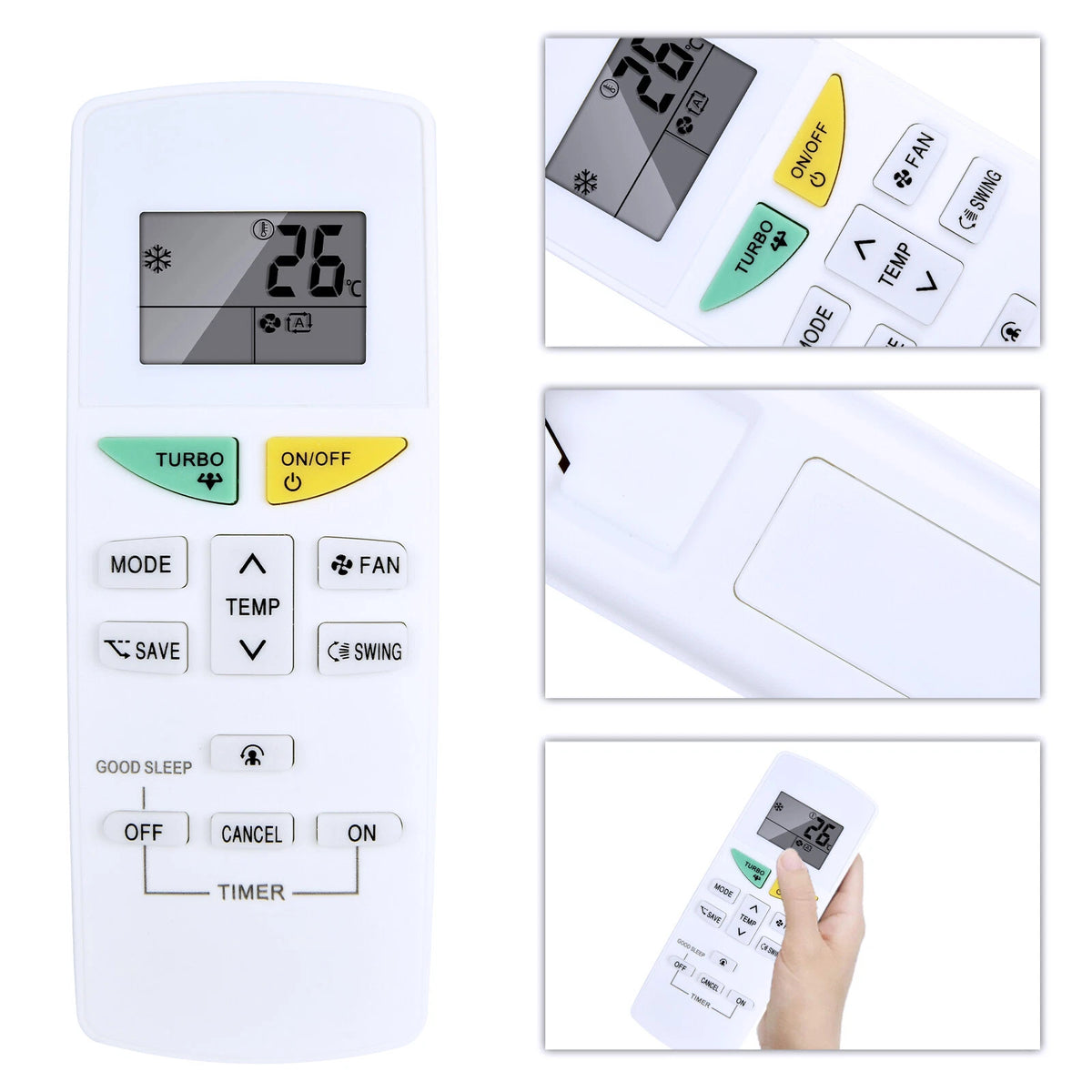 Replacement Remote Control For DAIKIN Air Conditioner ARC470A1
