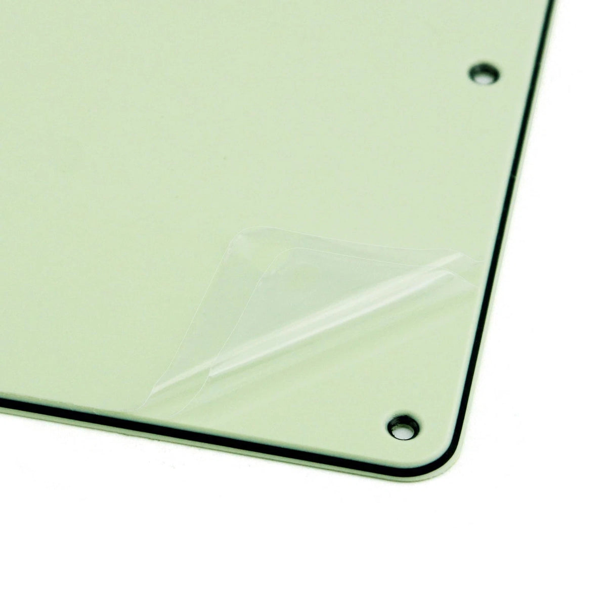 FLEOR SSS 11-Hole Electric Guitar Pickguard with Backplate 3Ply Mint Green