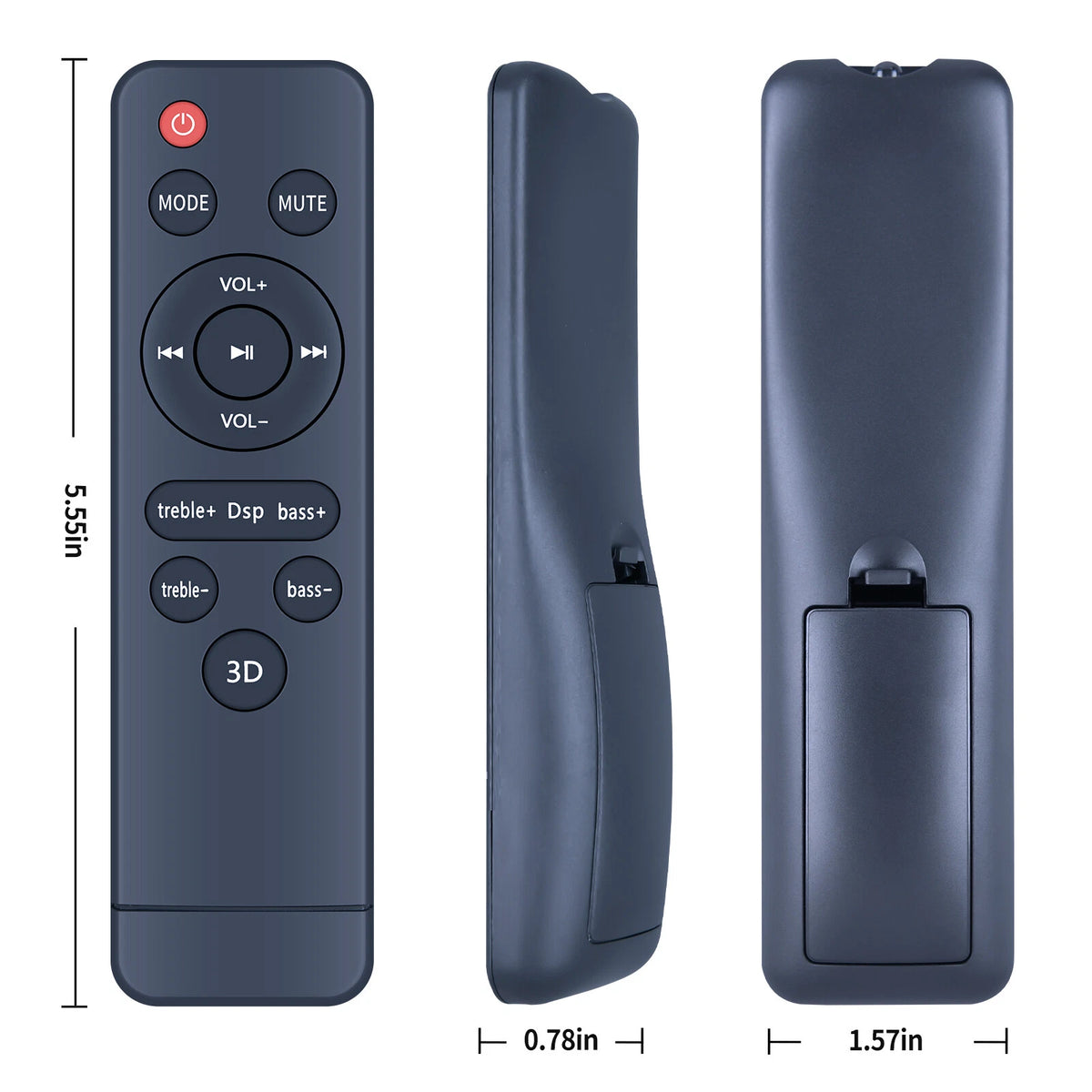 Remote Control For GOKUID 32-inch 2.1ch Sound Bar Home Theater Audio System