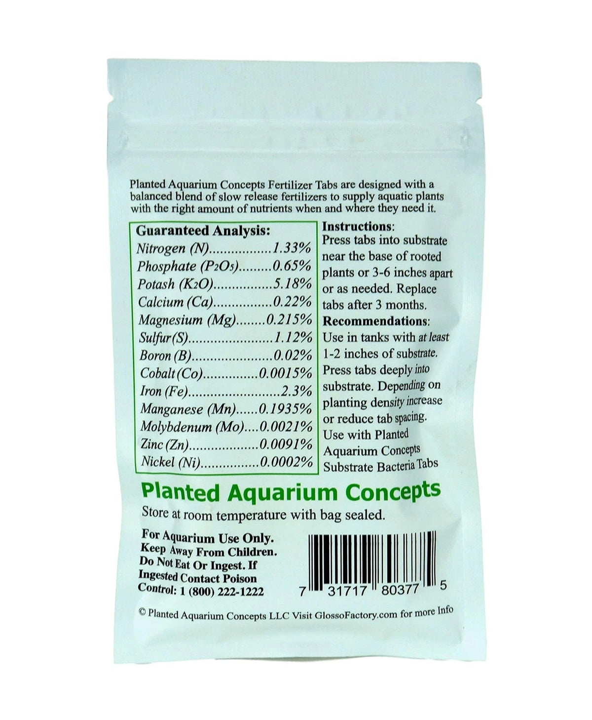 Aquarium Plant Root Fertilizer Tabs 40 Count
