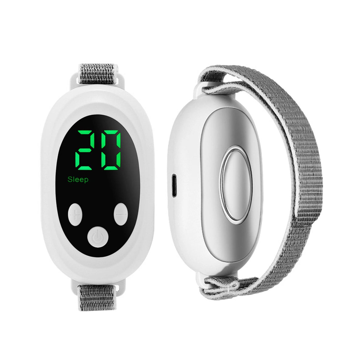 Insomnia Relief Device with Microcurrent Two Modes 20 Levels Adjustable Strap