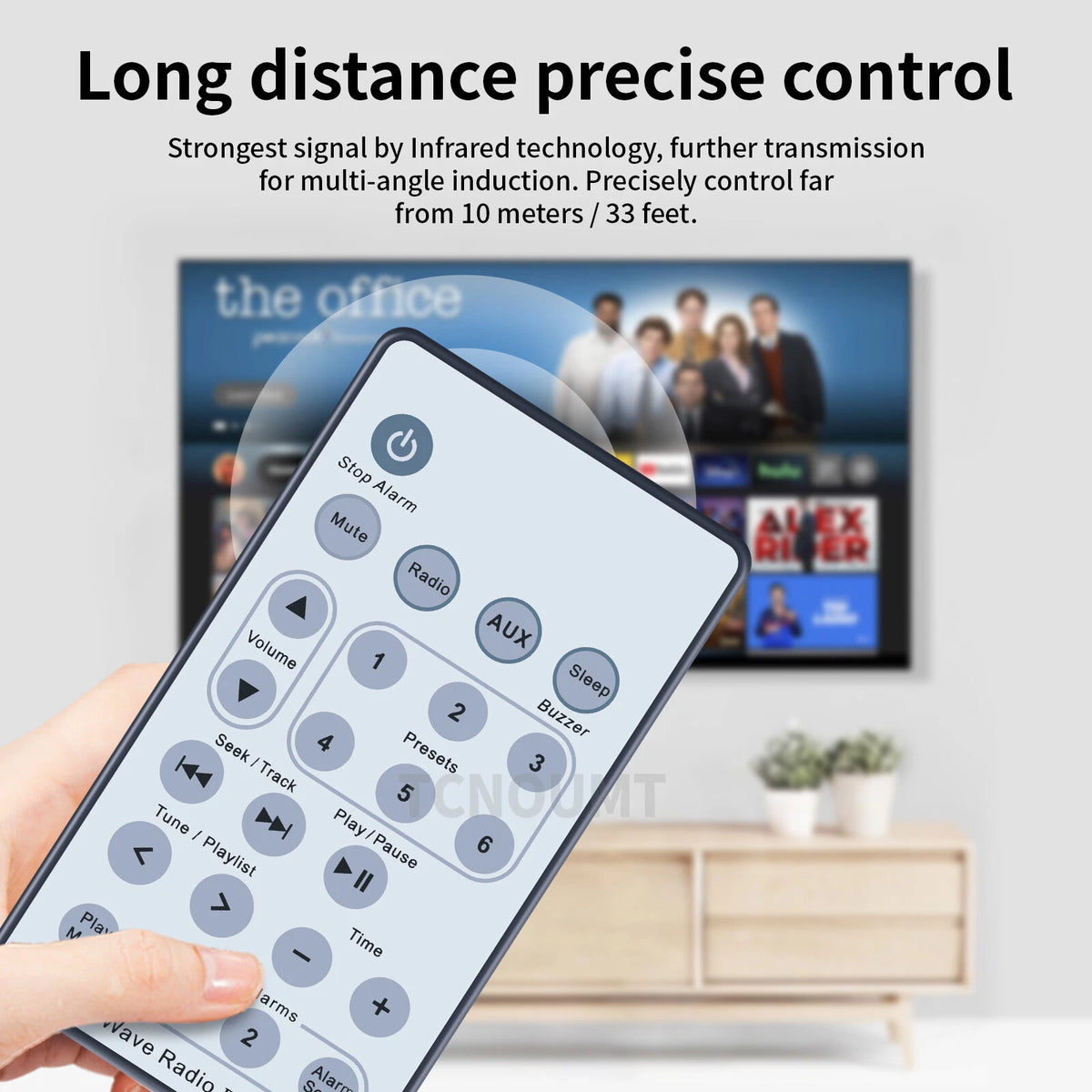 Replacement Remote Control For Bose Wave Radio III white