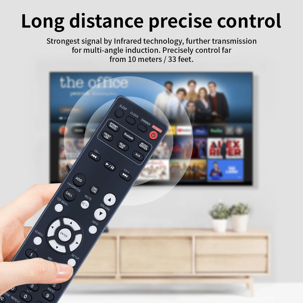 RC012CR Remote Control For Marantz AV CD Player M-CR511 M-CR510 M-CR611 M-CR610