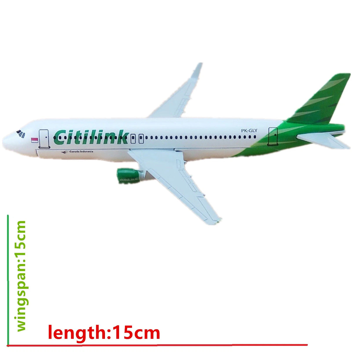 1/400 15cm Aircraft Indonesia Citilink A320 Alloy Plane Model Diecast Airplane r