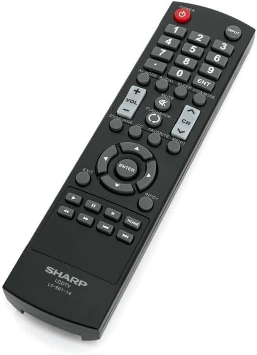 TV Remote Control for SHARP LCD HDTV LC-RC1-14 LCRC114 Black