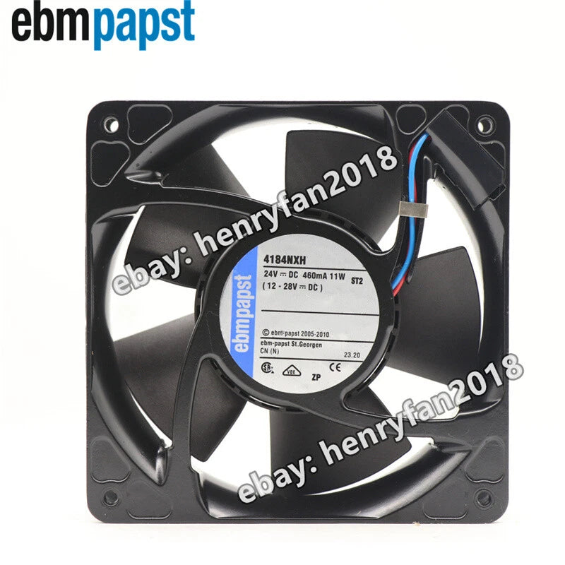 4184NXH 24VDCEbmpapst Cooling Fan 11W 460mA 120*120*38mm For Cabinet Fan