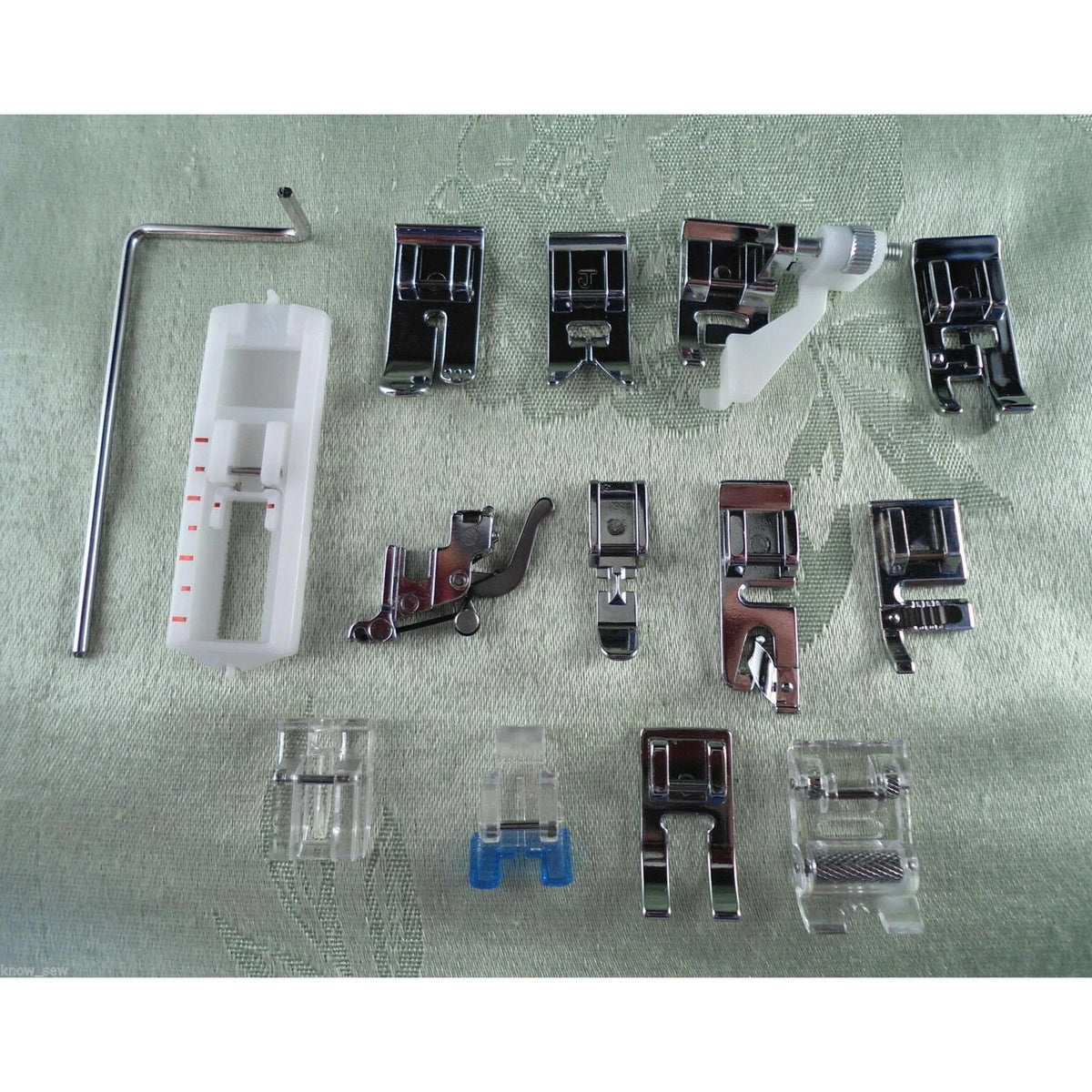 14pc Snap-On Presser Foot Set For VIKING Designer Topaz 20 25 30 40 50
