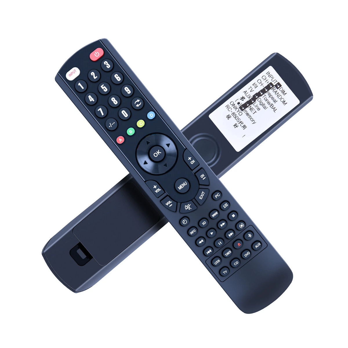 RC-850S For Onkyo 24140850 Replacement Remote Control CS-N755 CR-N765