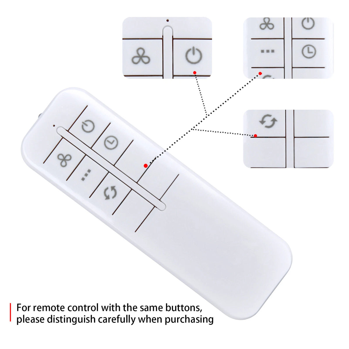Replace Remote Control For Honeywell Stand Fan HSF1640 Series HSF1640B HSF1640W