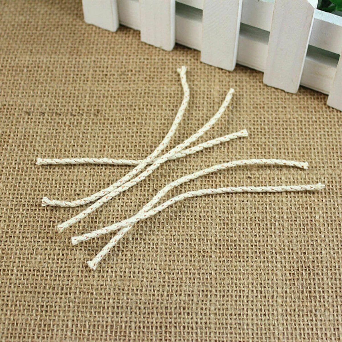 30* Copper Wire Cotton Core Wick Thread Replacement in Dispenser Oil Lighters C