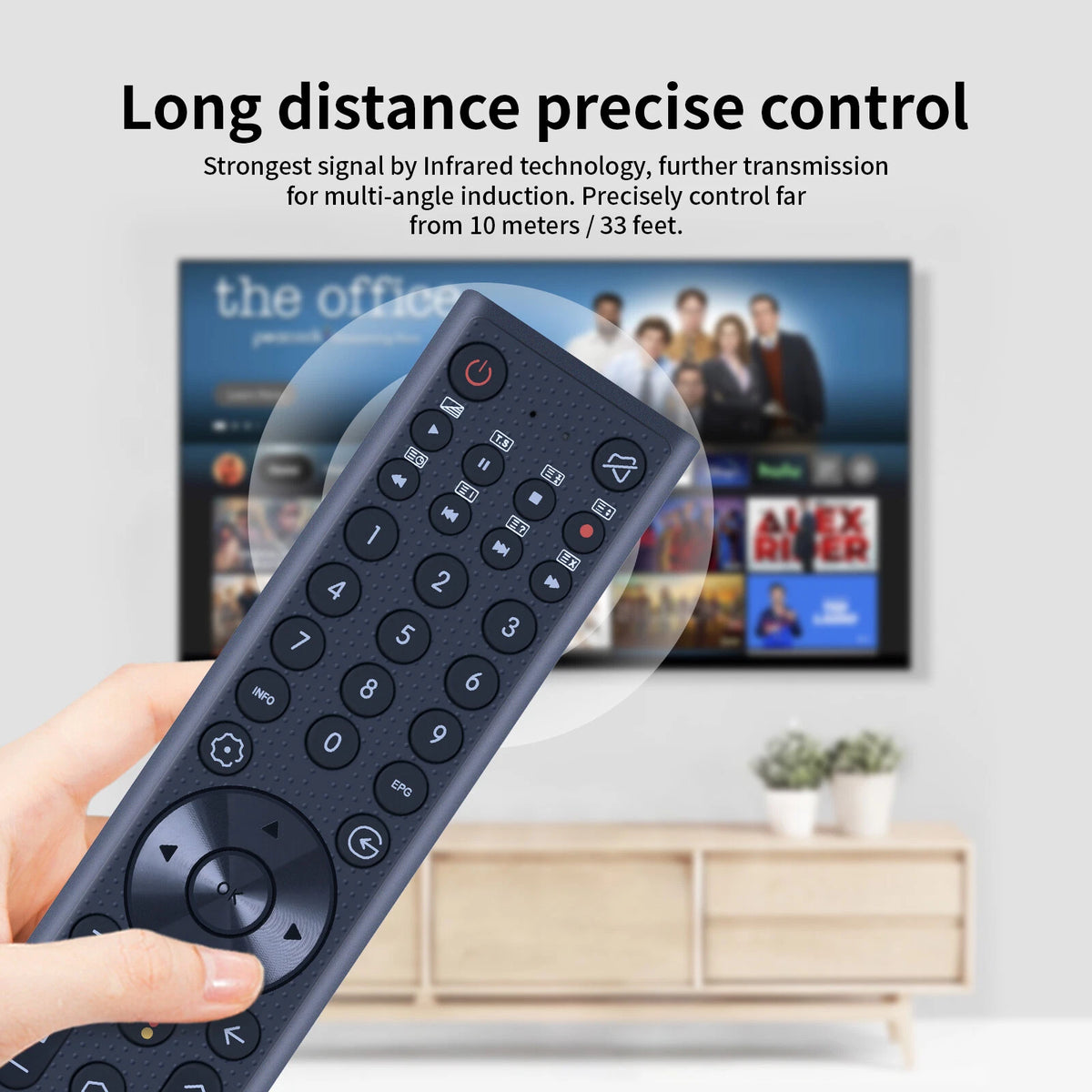 Voice Remote Control For CHIQ TV Changhong TV GCBLTVC0GBBT-C4 U50H10 U55H10