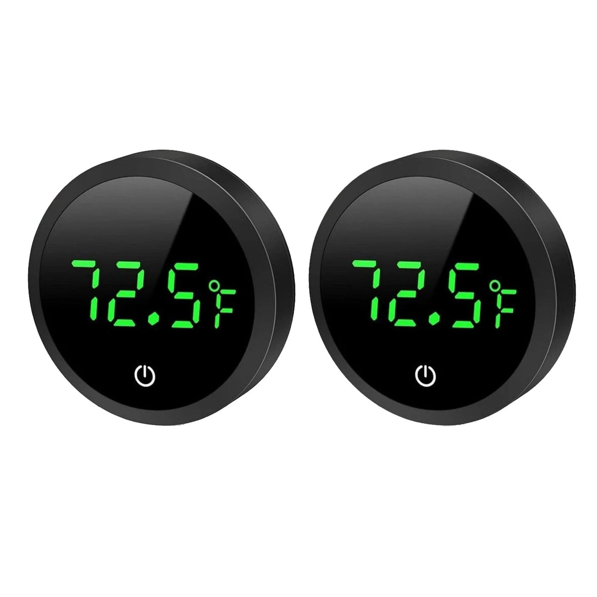 Wireless Digital Thermometer 2pcs LCD Aquarium Fish Tank Temperature Gauge