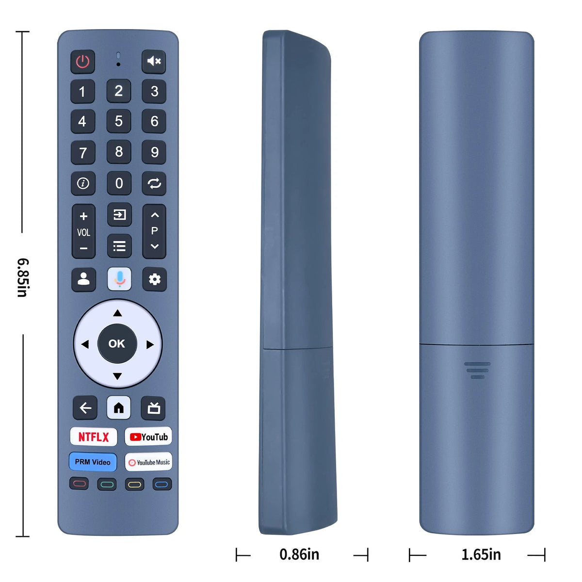 Remote Control For Ozon LED Smart TV H43S7000R H32S6000R with Voice