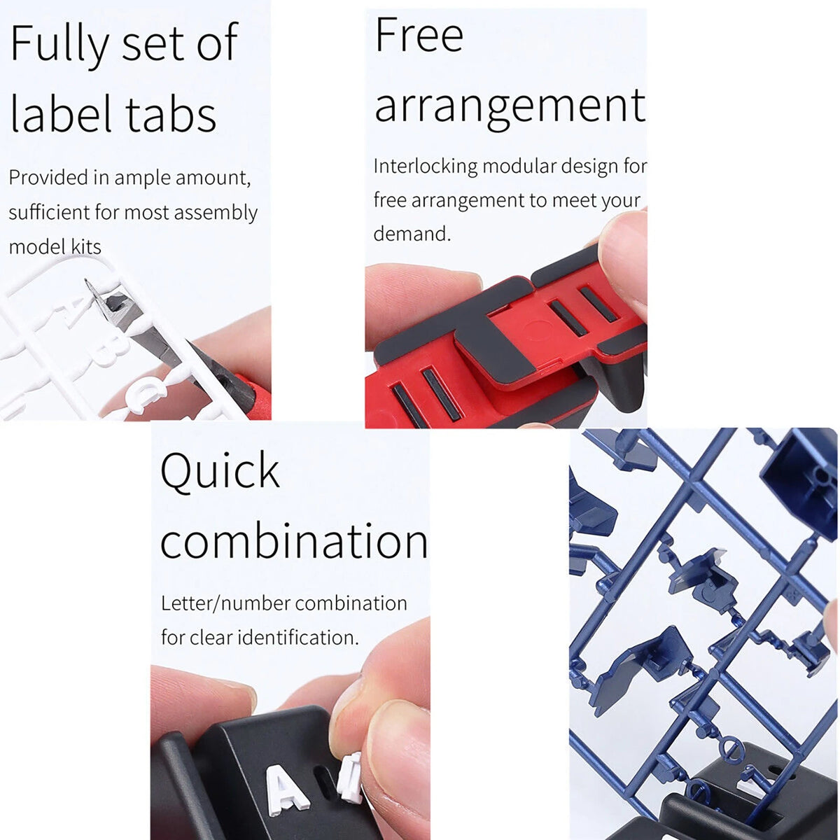 Sprue Rack Plate Storage Holder Stand Model Tool Organizer for Gundam Hobby Part