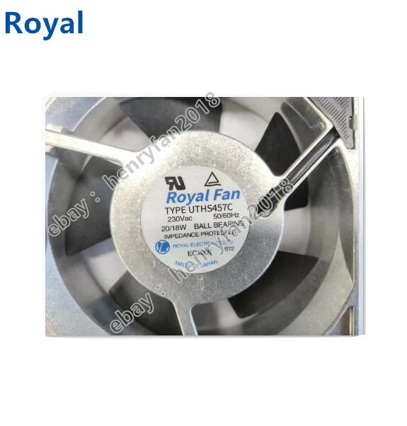 Royal Fan UTHS457C Axial Fan AC 230V 20/18W 120*120*38mm Metal Cooling Fan
