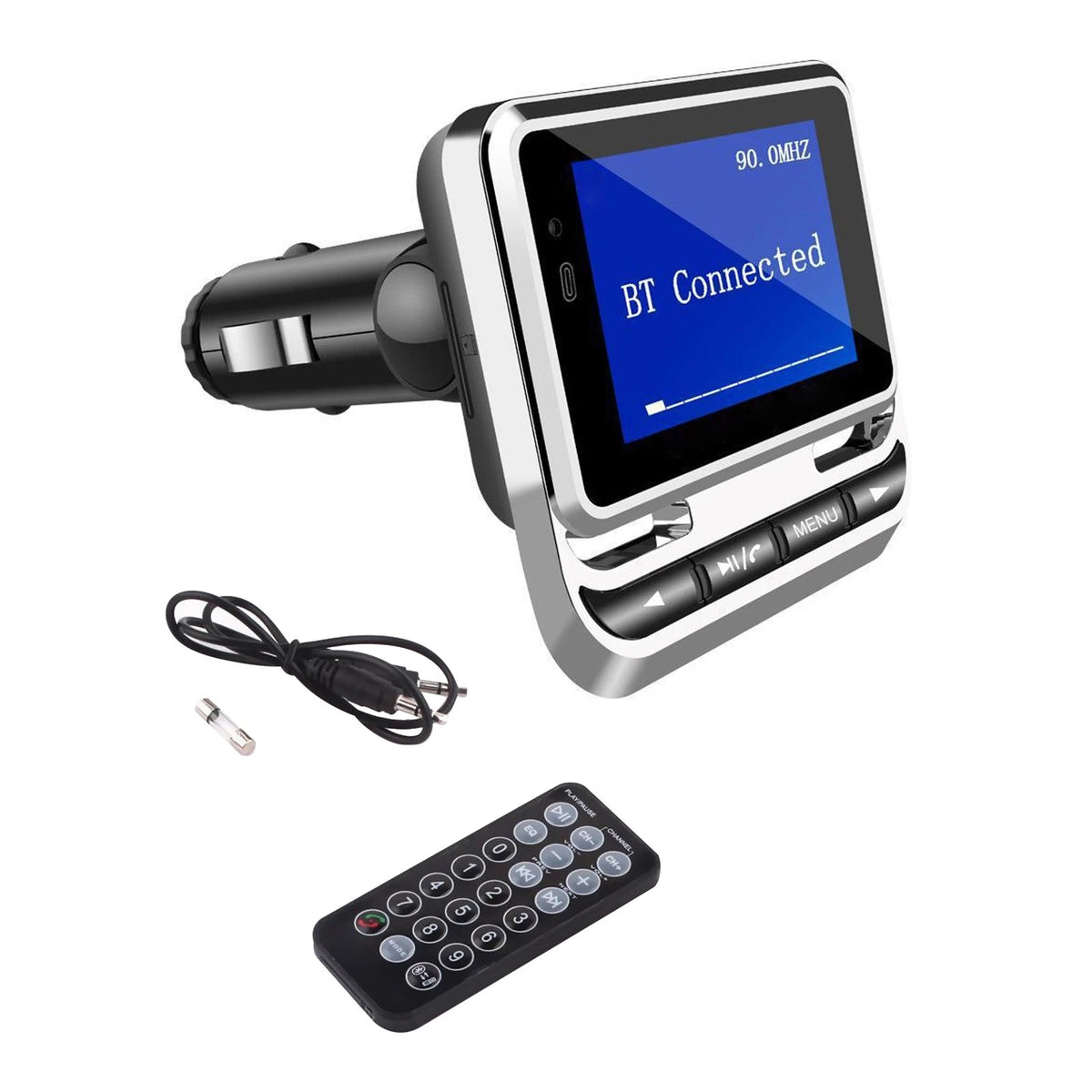 Stereo Bluetooth FM Radio Transmitter Car Cigarette Lighter Radio Music Adapter